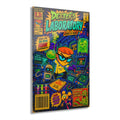 Dexter's Laboratory Comic Style Acrylic Print — Retro Cartoon Wall Art (French Cleat Hanging)