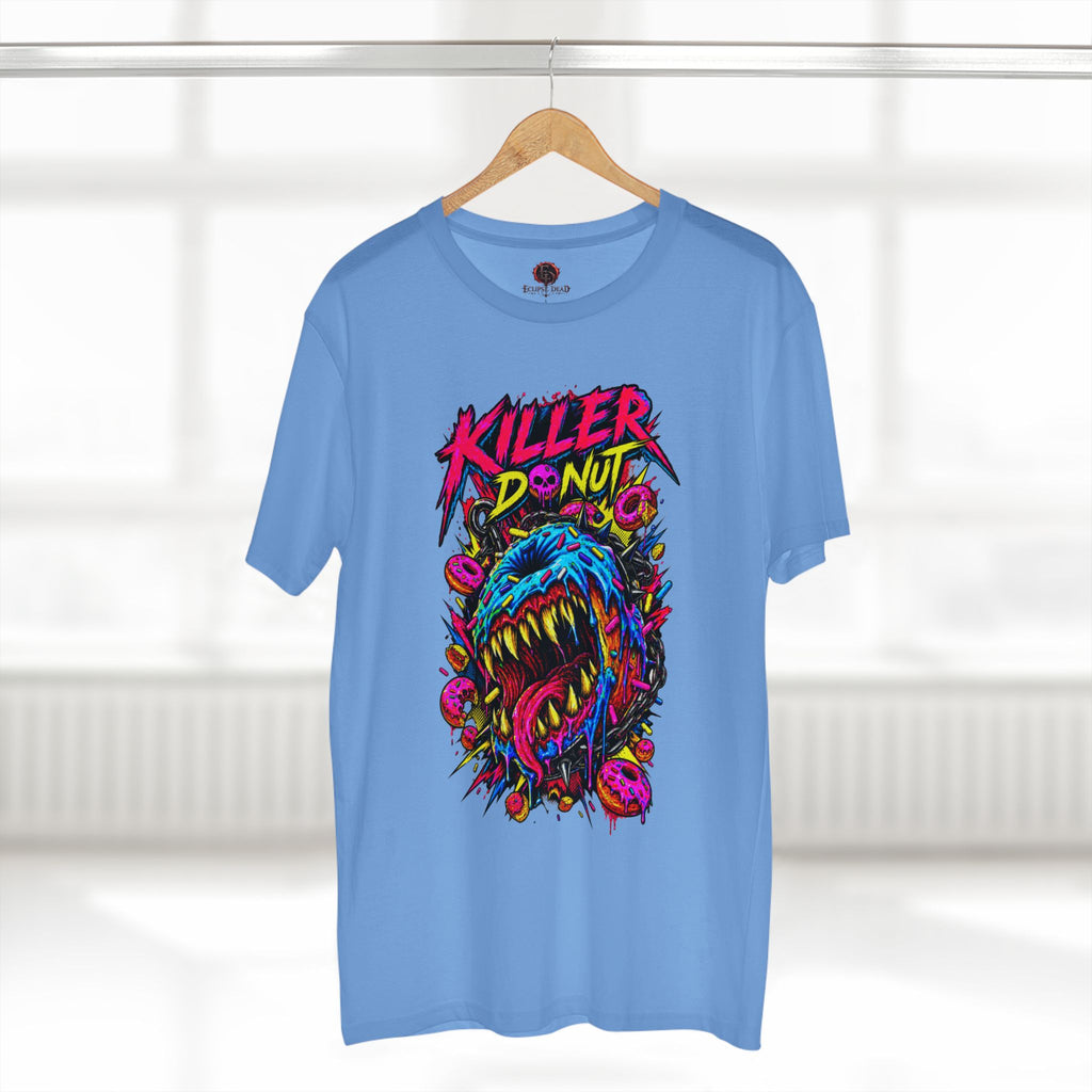 Killer Donut Graphic Tee — Neon Monster Skate Punk T-Shirt
