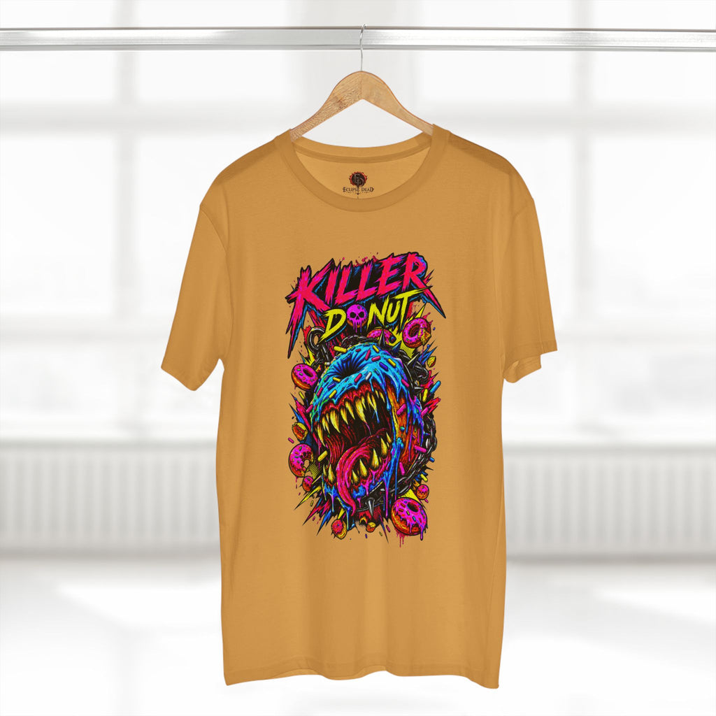 Killer Donut Graphic Tee — Neon Monster Skate Punk T-Shirt