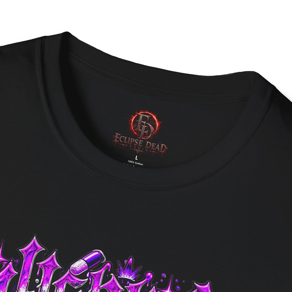 Skull Alchemist T-Shirt — Purple Gothic Potion Graphic Tee