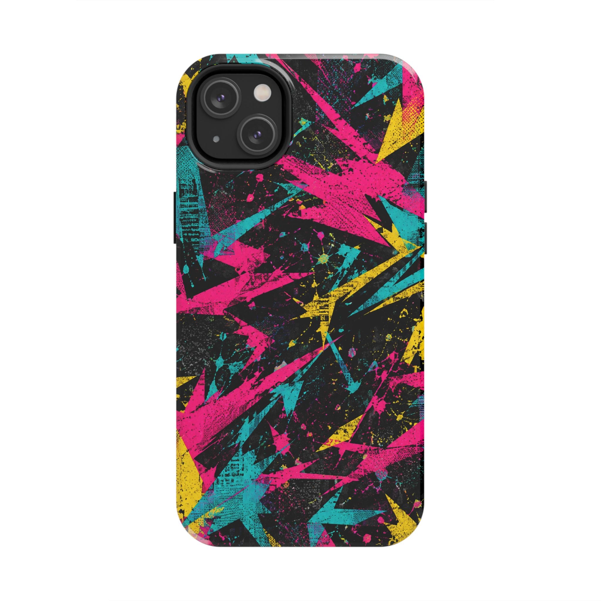 Abstract Neon Splash Tough Phone Case