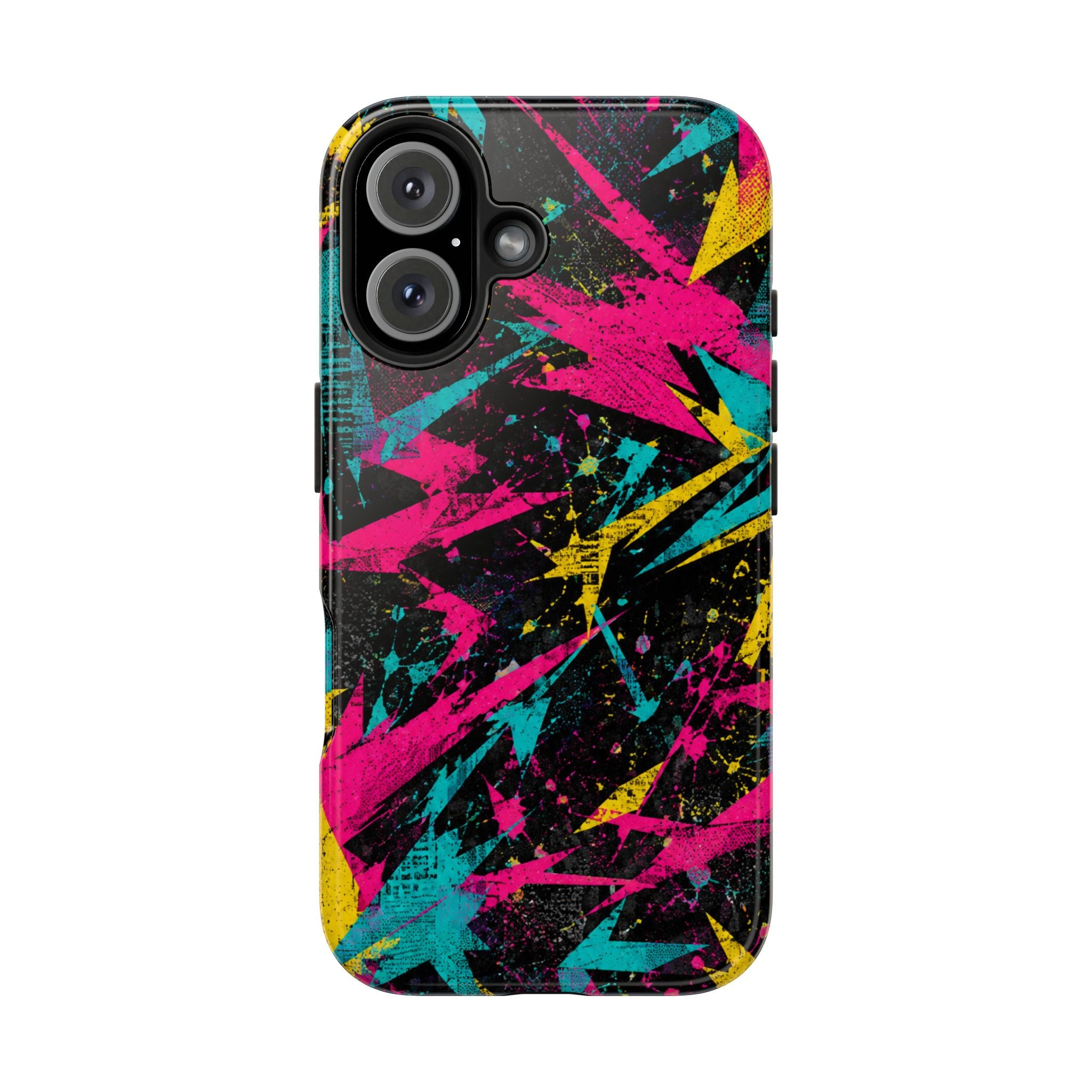 Abstract Neon Splash Tough Phone Case