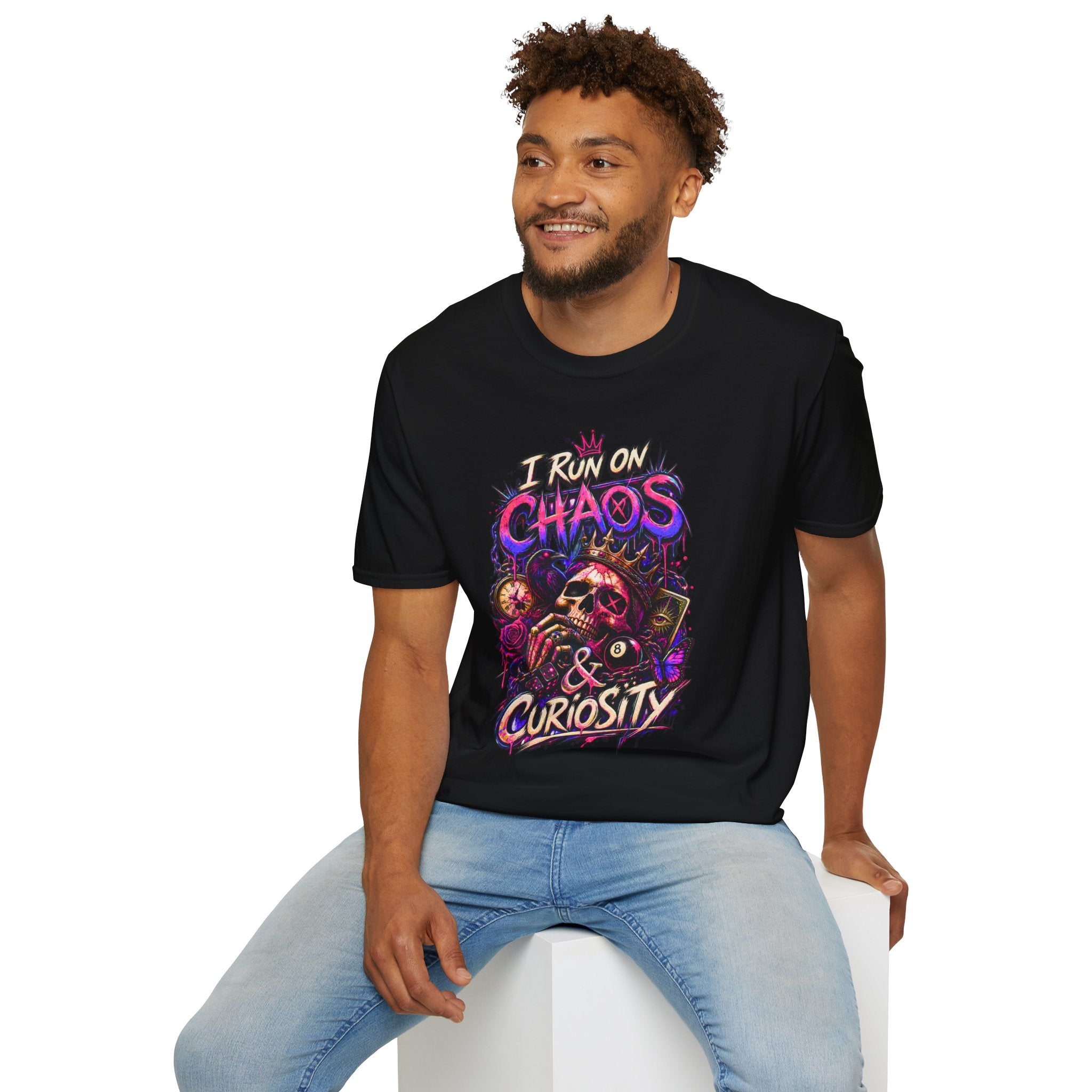 I Run On Chaos & Curiosity T-Shirt