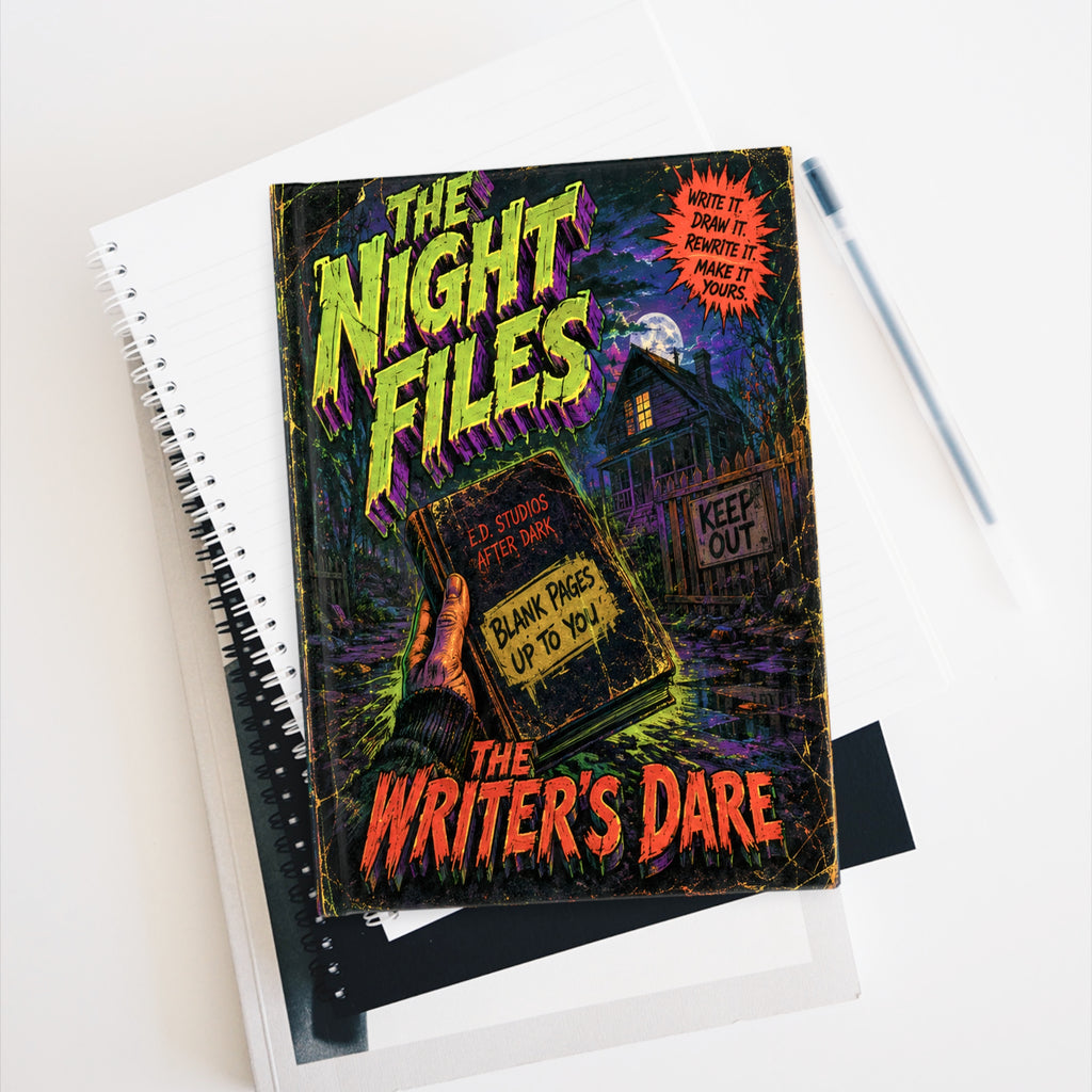 Horror Writer's Journal — The Night Files: The Writer's Dare Ruled Notebook
