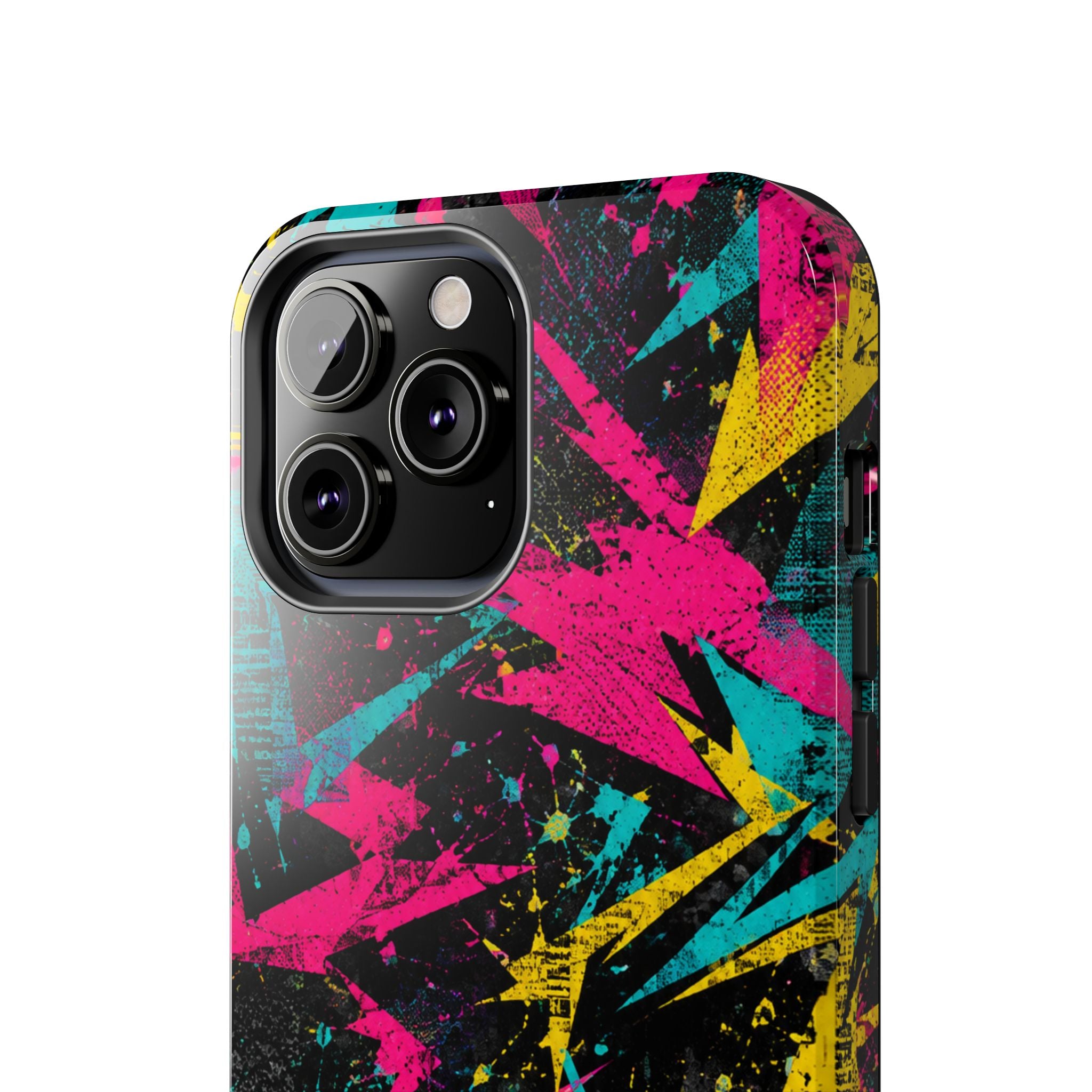 Abstract Neon Splash Tough Phone Case