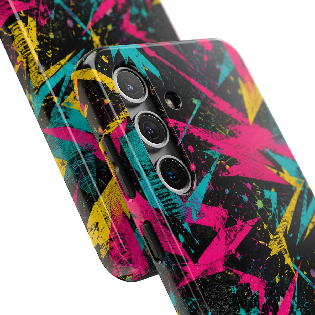 Abstract Neon Splash Tough Phone Case