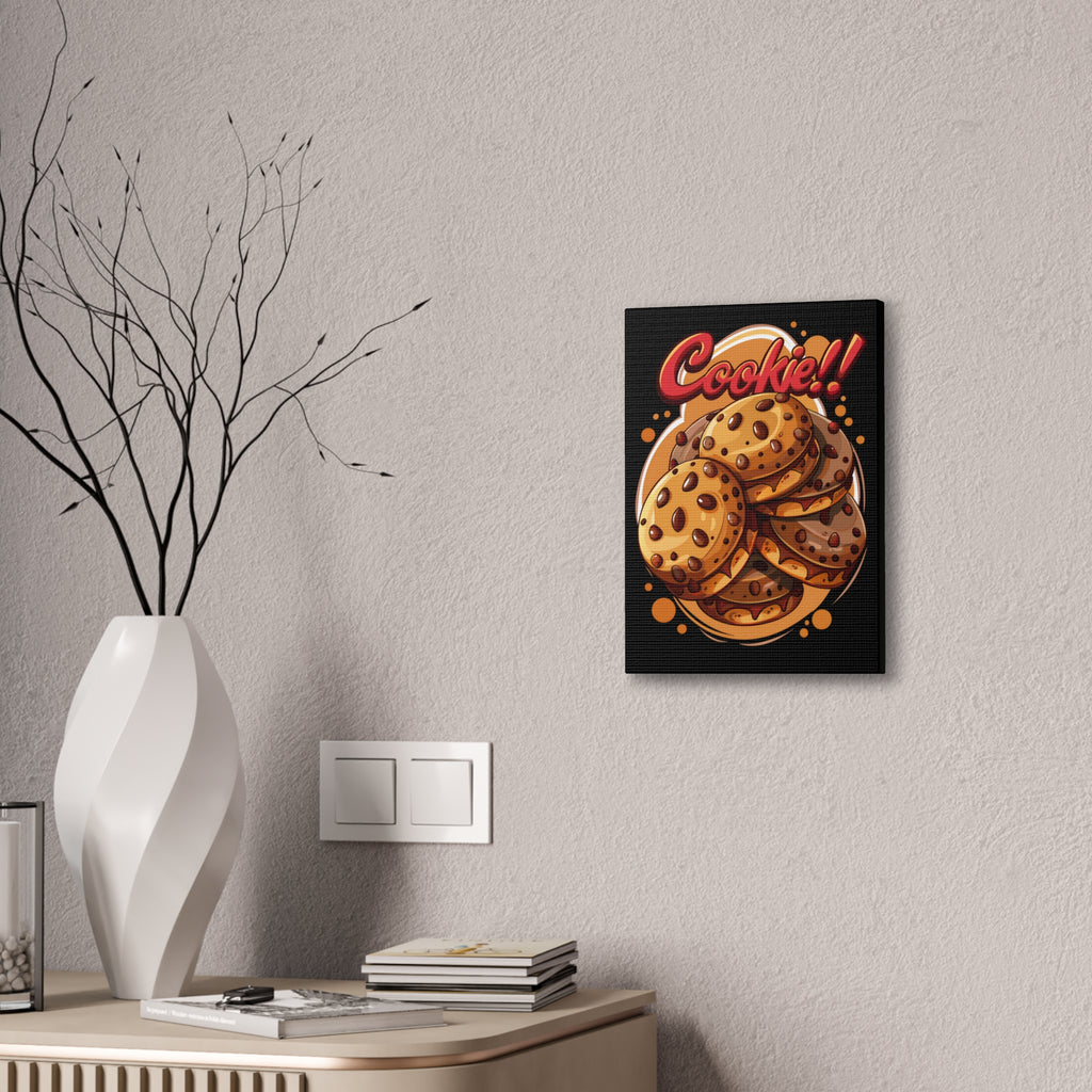Cookie!! Chocolate Chip Poster Canvas