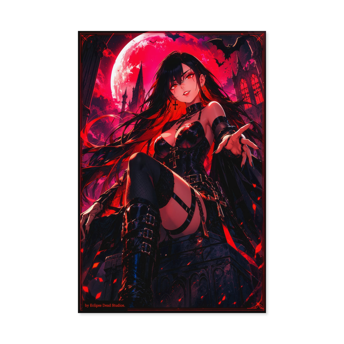 Vampire Queen Anime Poster
