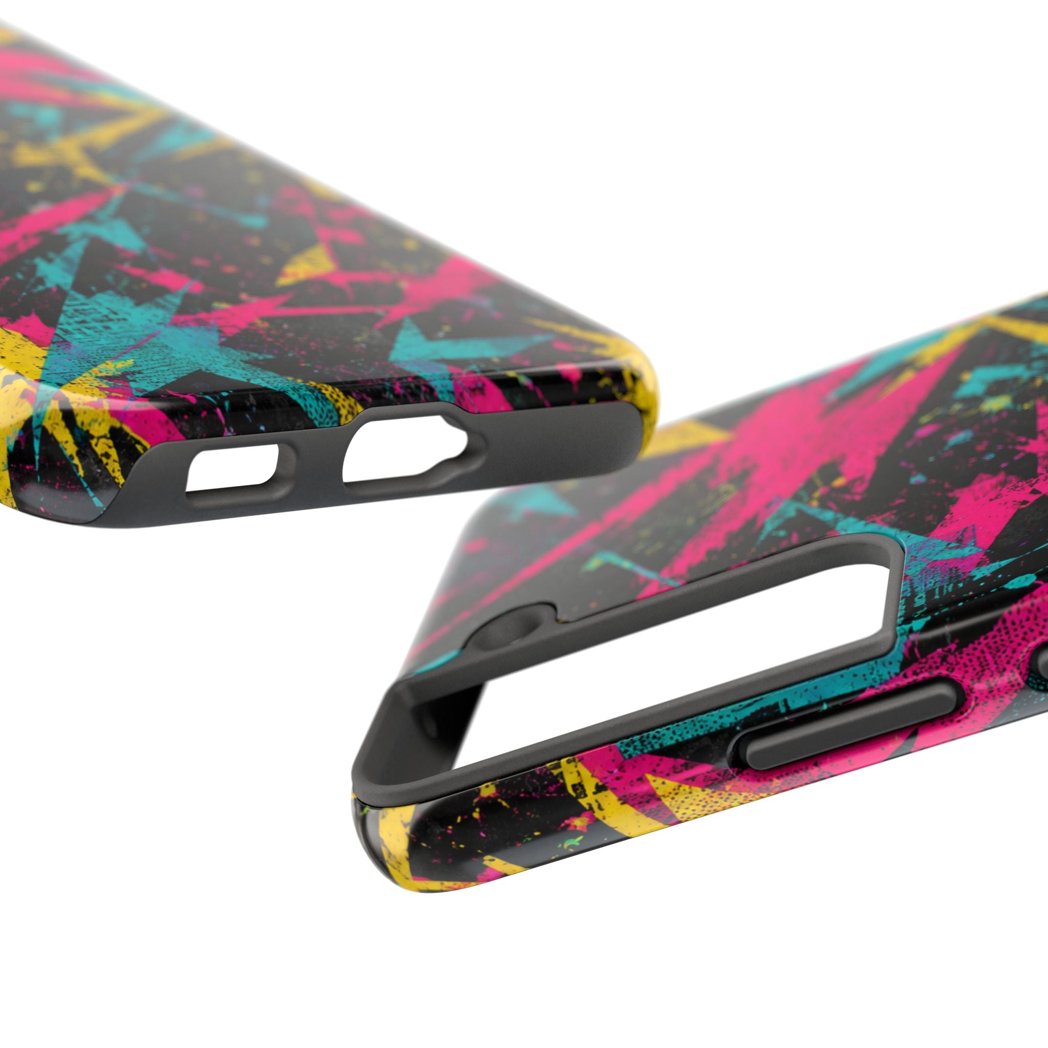 Abstract Neon Splash Tough Phone Case