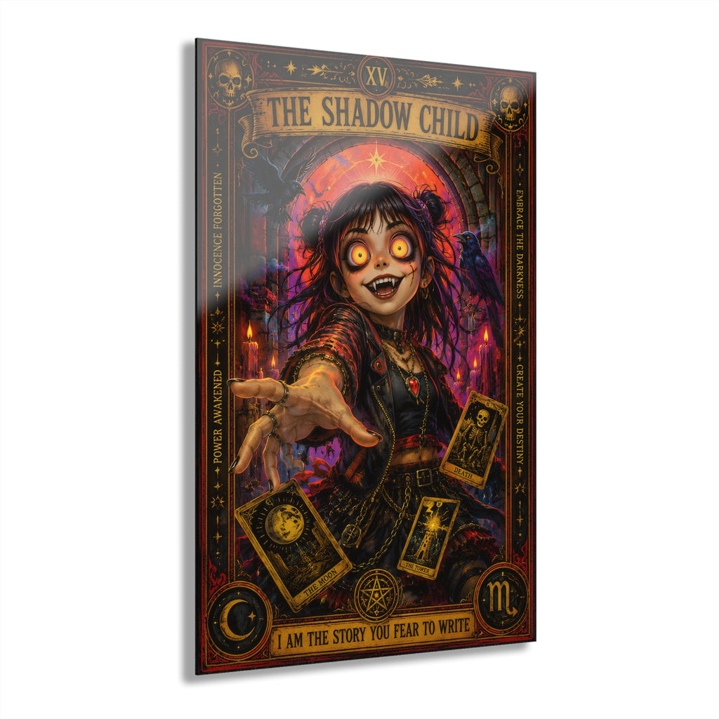 The Shadow Child Tarot Acrylic Print (French Cleat)