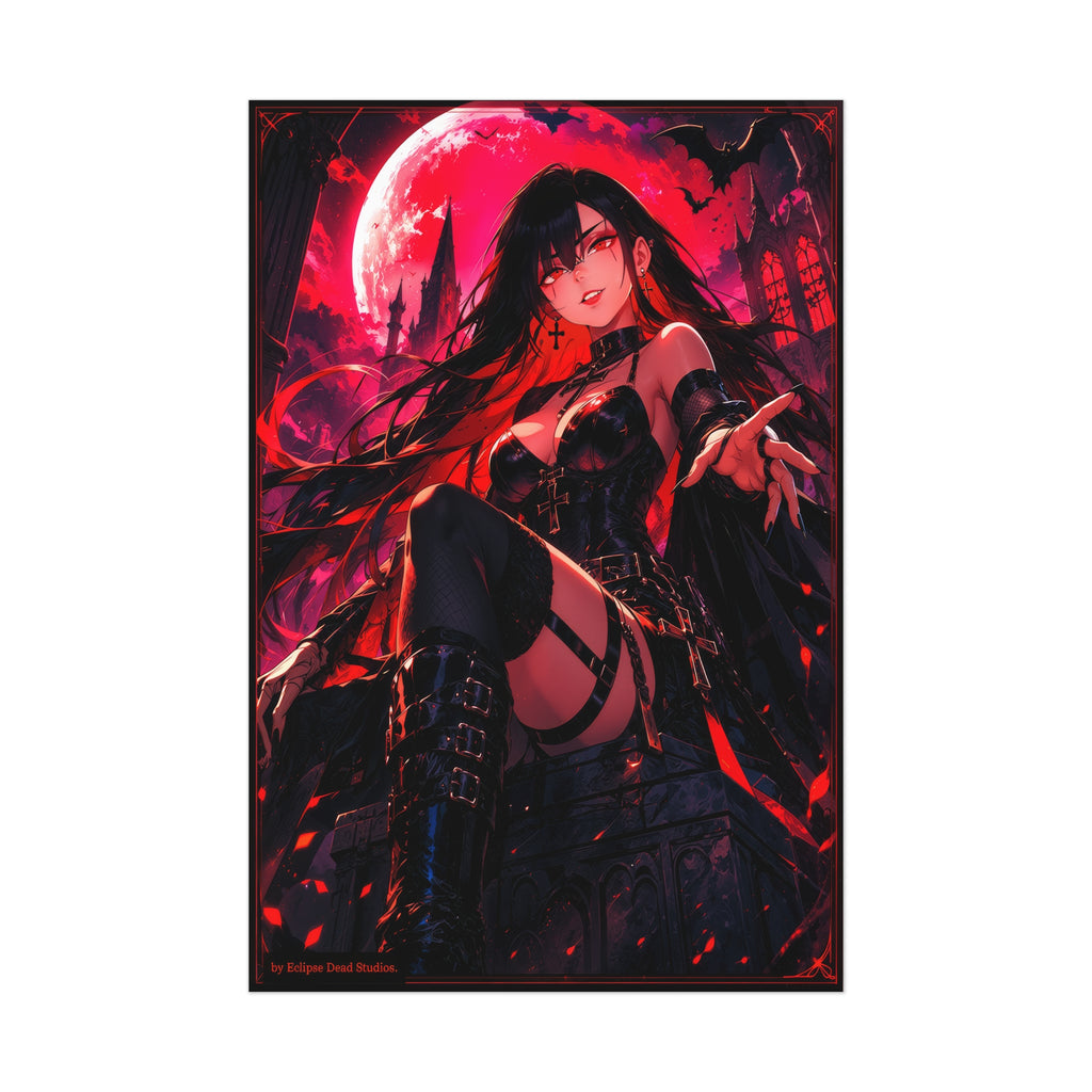 Vampire Queen Anime Poster
