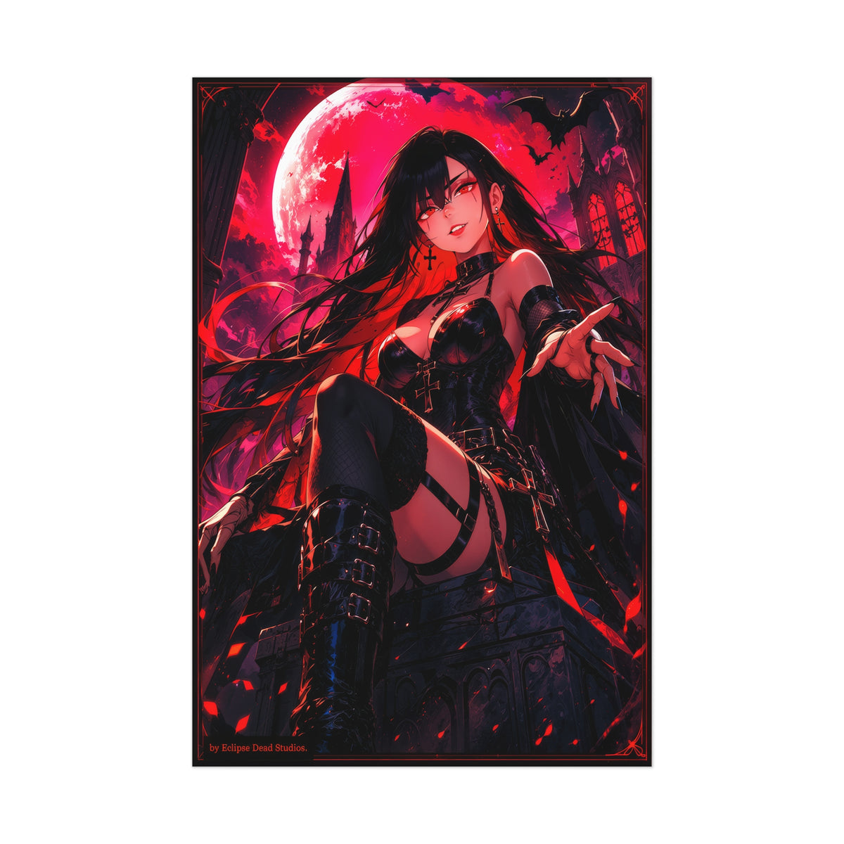 Vampire Queen Anime Poster