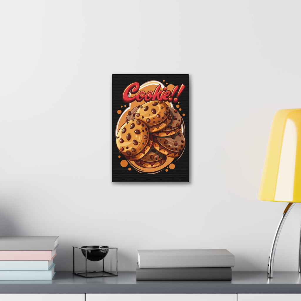 Cookie!! Chocolate Chip Poster Canvas