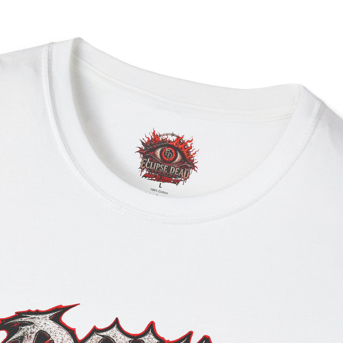 I Don't Forget Graphic T-Shirt — Gothic Middle Finger Skull Design