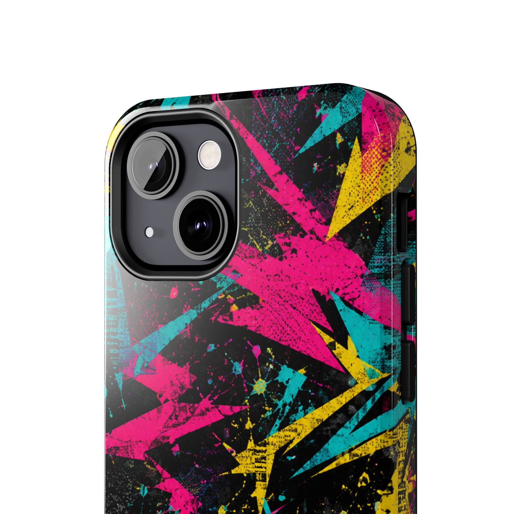 Abstract Neon Splash Tough Phone Case