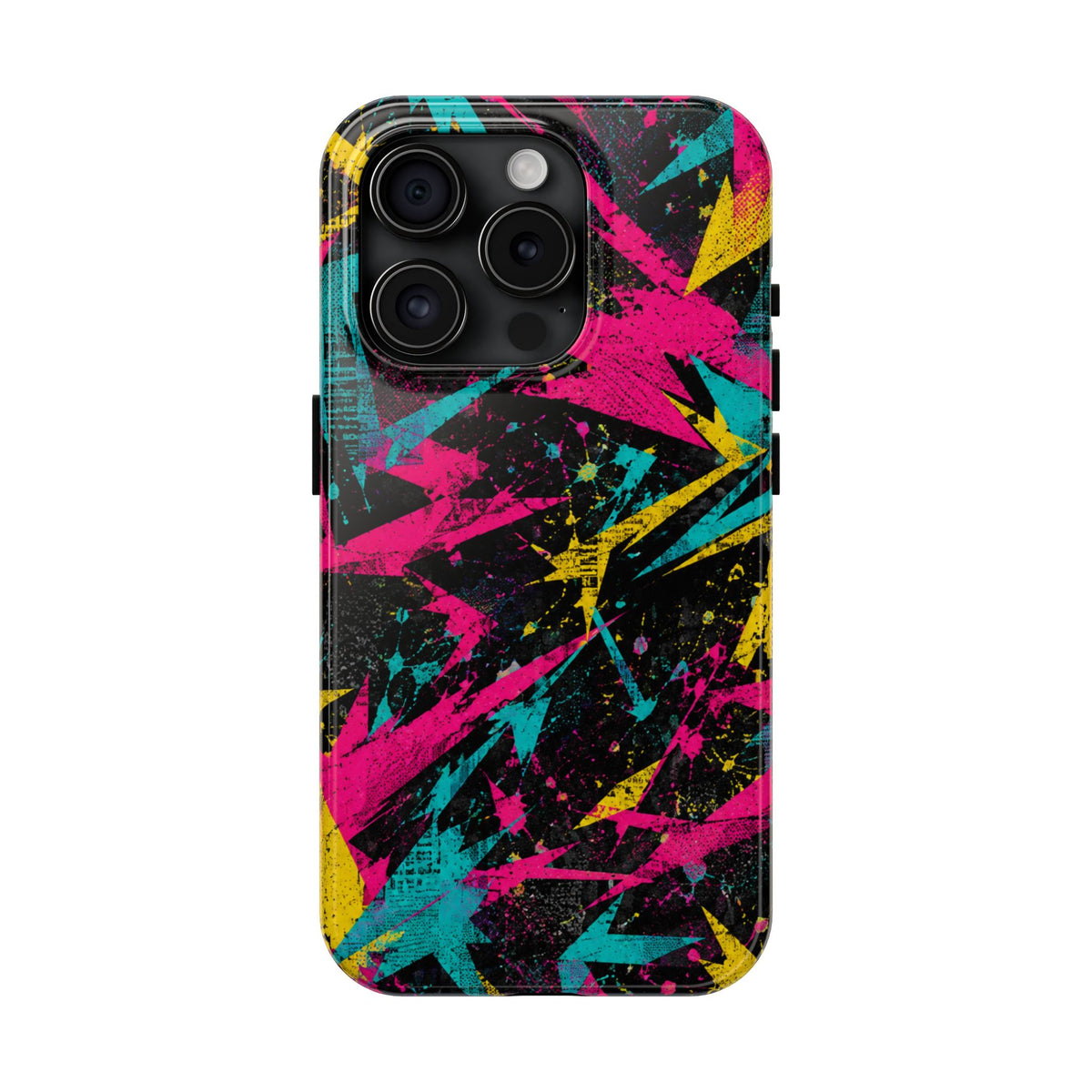 Abstract Neon Splash Tough Phone Case