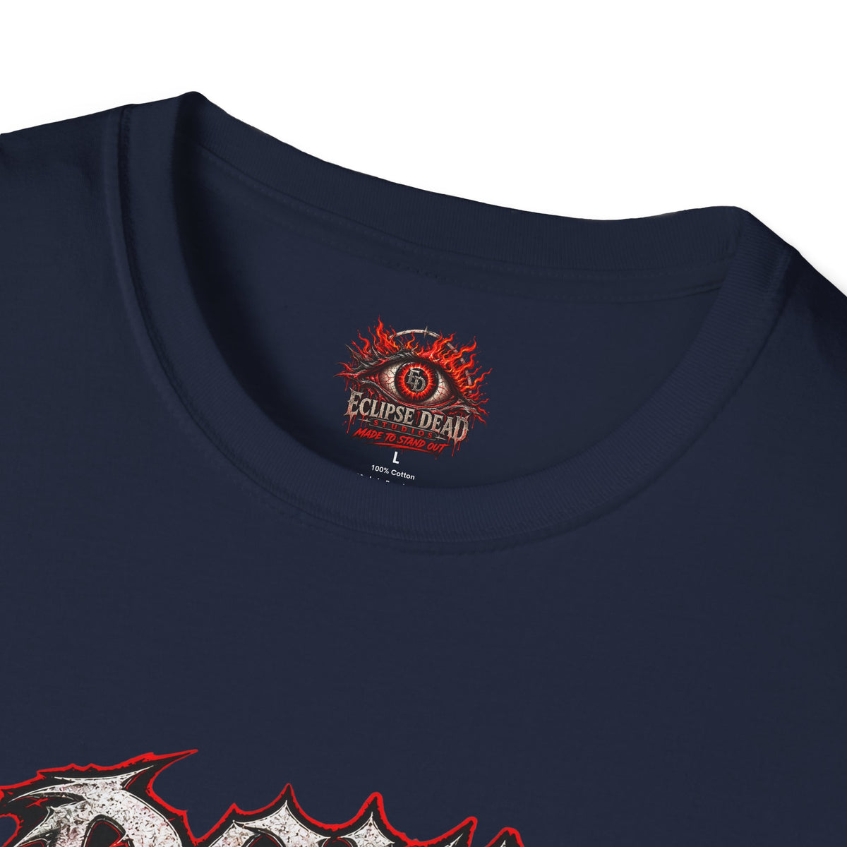 I Don't Forget Graphic T-Shirt — Gothic Middle Finger Skull Design