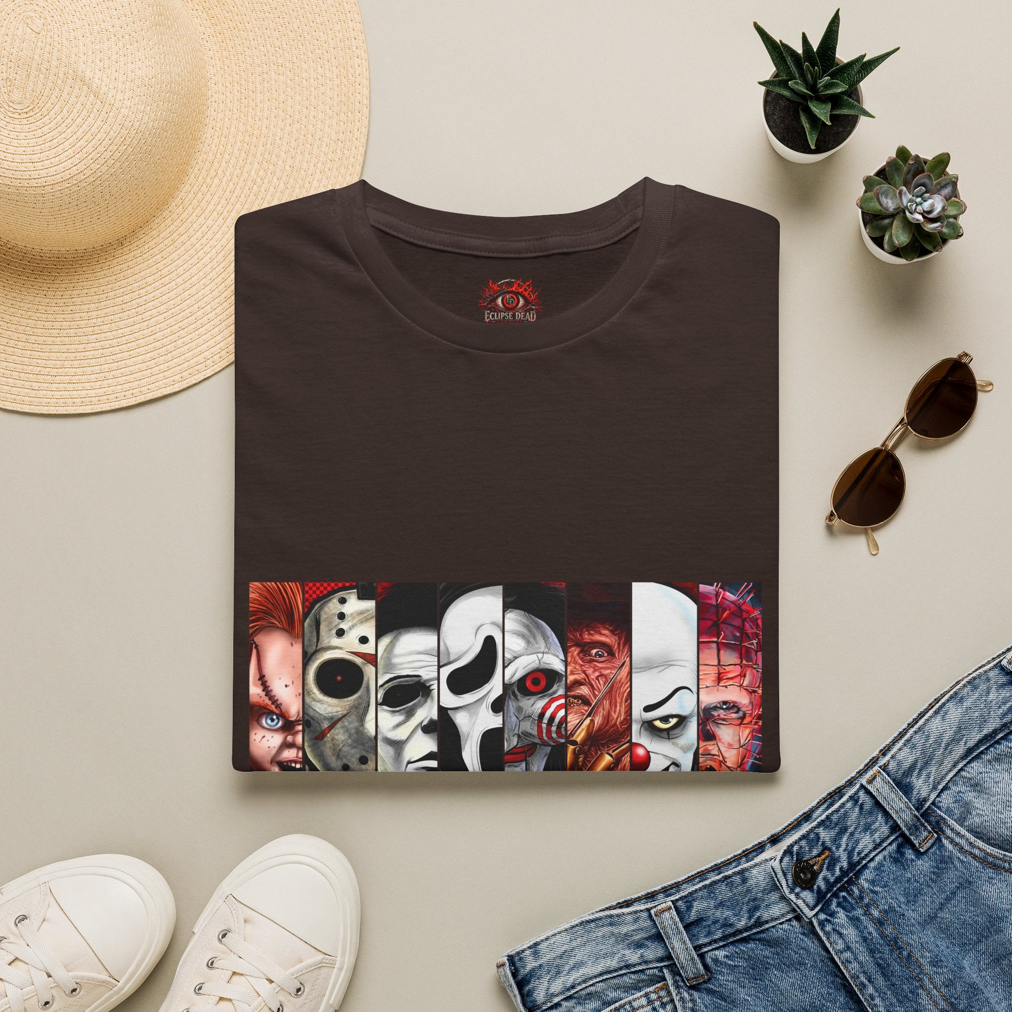 Horror Icons "Friends" T‑Shirt