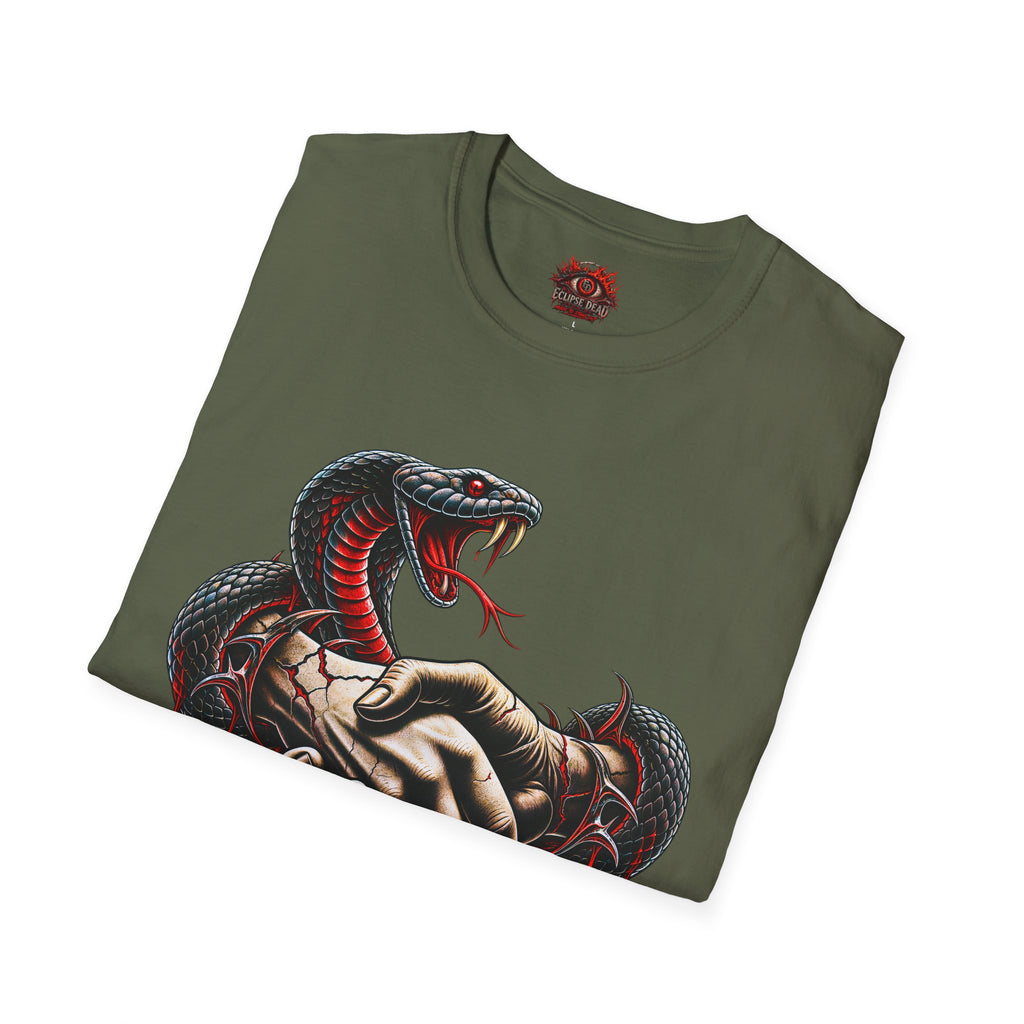 Trust No One T-Shirt — Venomous Serpent Graphic Tee