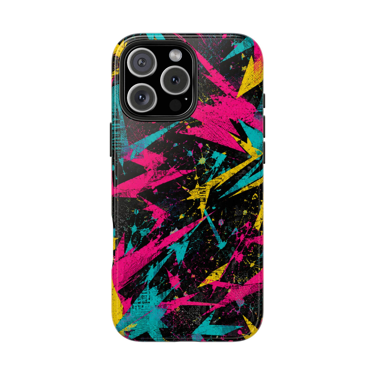 Abstract Neon Splash Tough Phone Case