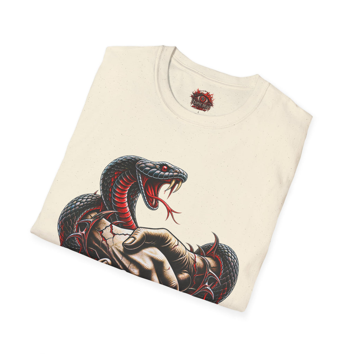 Trust No One T-Shirt — Venomous Serpent Graphic Tee