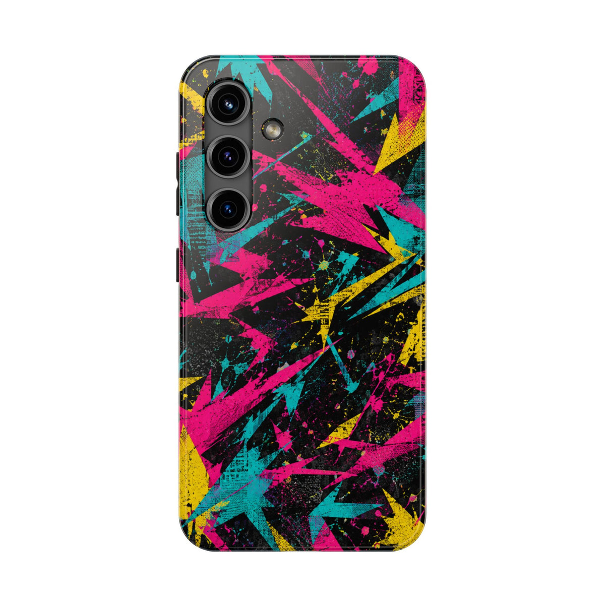 Abstract Neon Splash Tough Phone Case