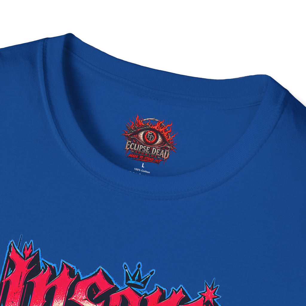 Insane Zombie Graphic Tee — "Good Things Go Crazy" Horror Streetwear