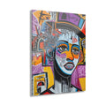 Colorful Urban Portrait Acrylic Print (French Cleat Hanging)