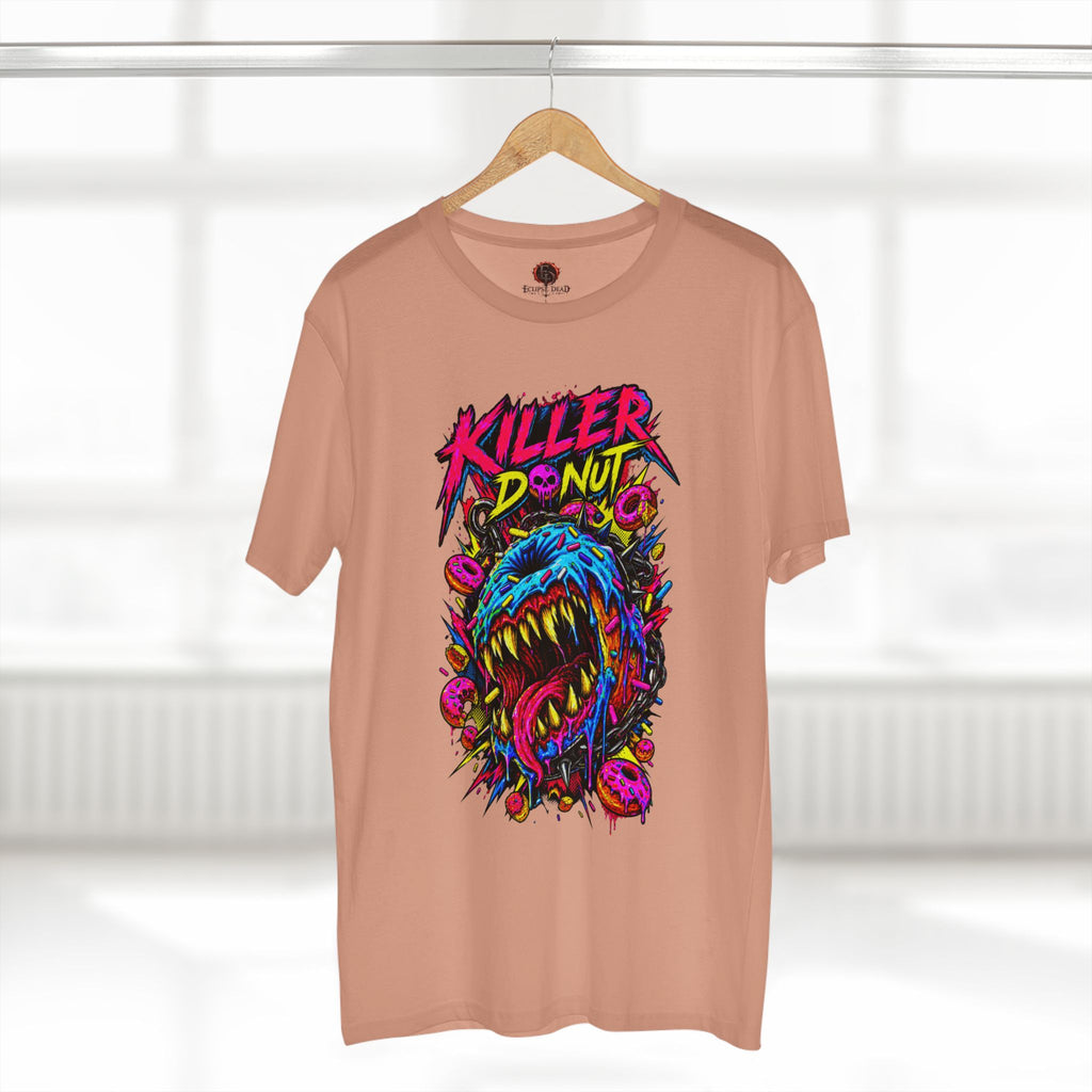 Killer Donut Graphic Tee — Neon Monster Skate Punk T-Shirt