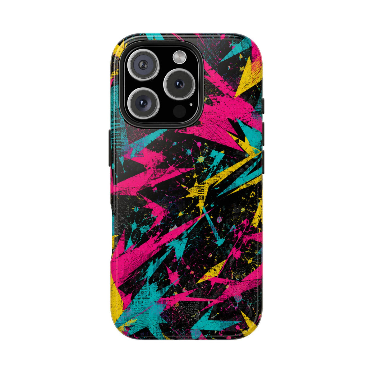 Abstract Neon Splash Tough Phone Case
