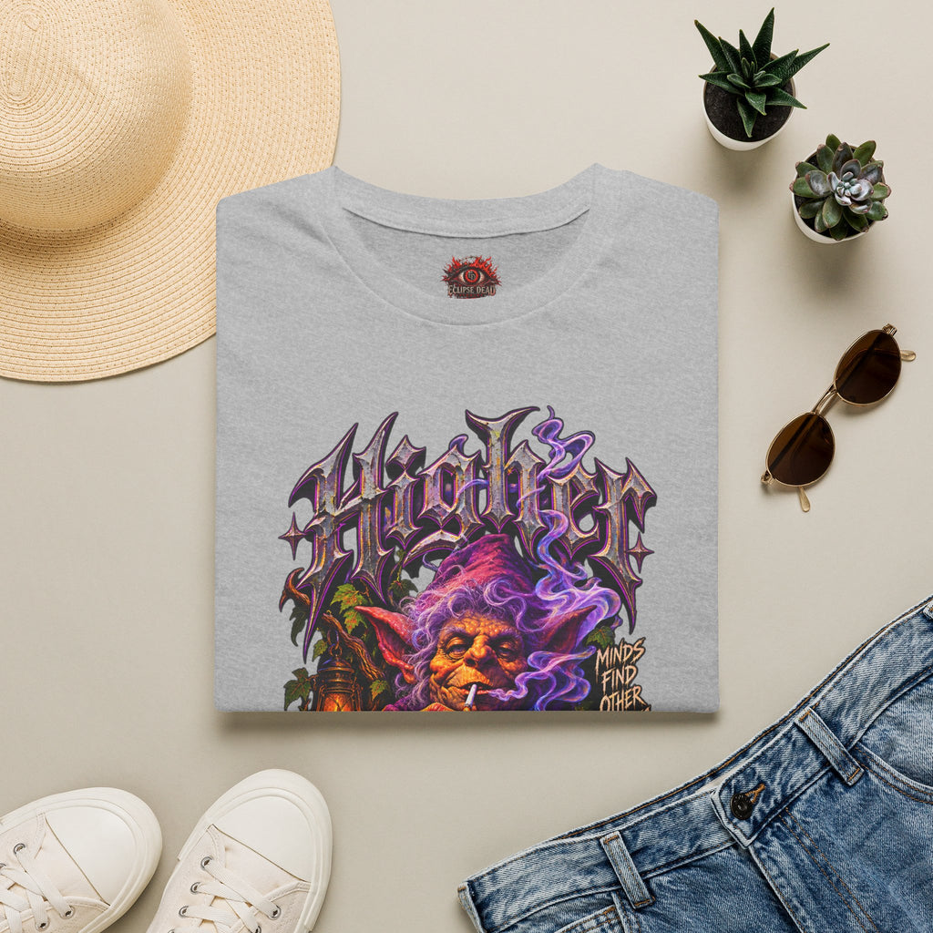 "Higher" Psychedelic Wizard T-Shirt Mystic Smoke