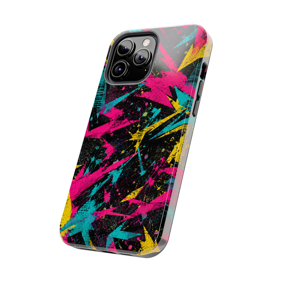 Abstract Neon Splash Tough Phone Case