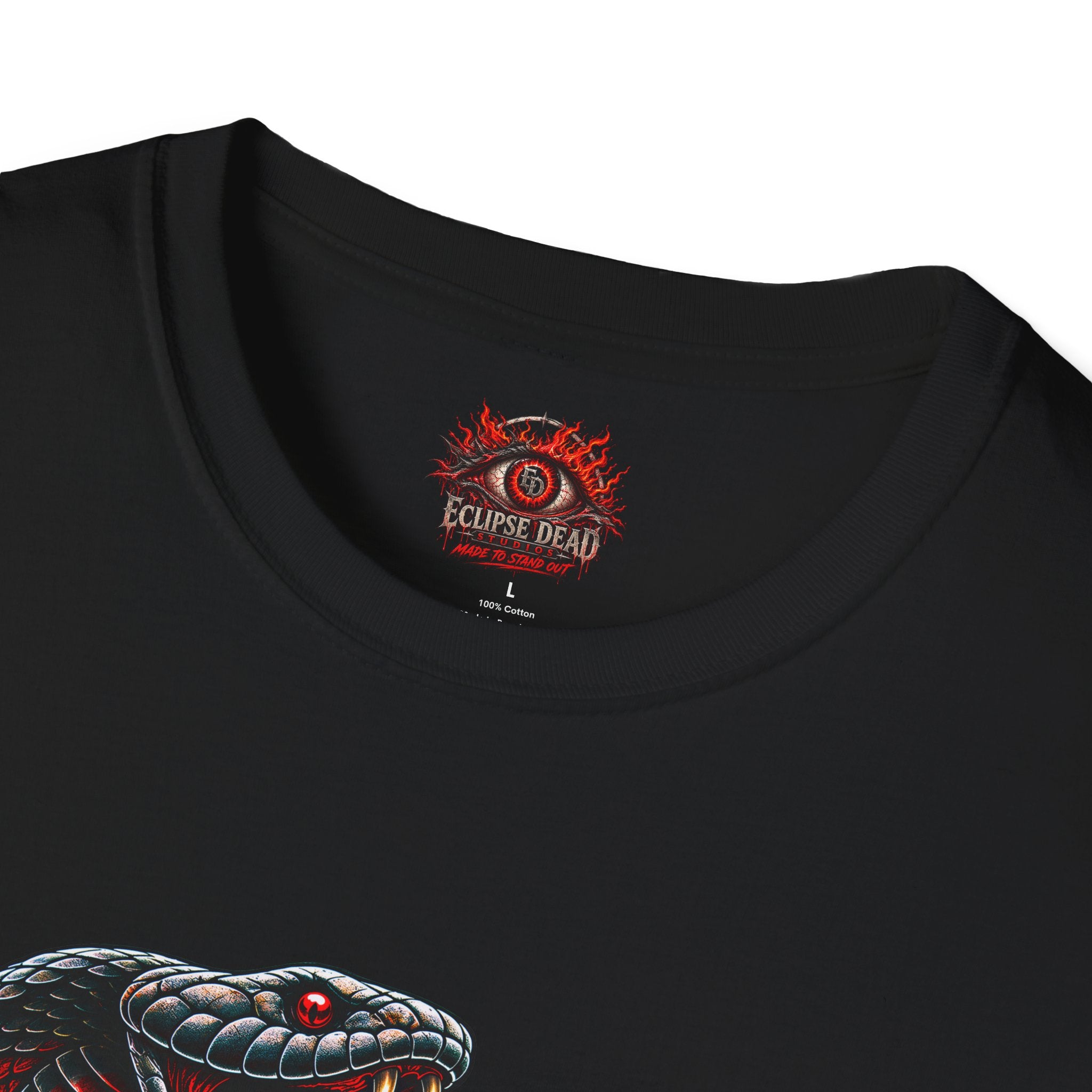 Trust No One T-Shirt — Venomous Serpent Graphic Tee