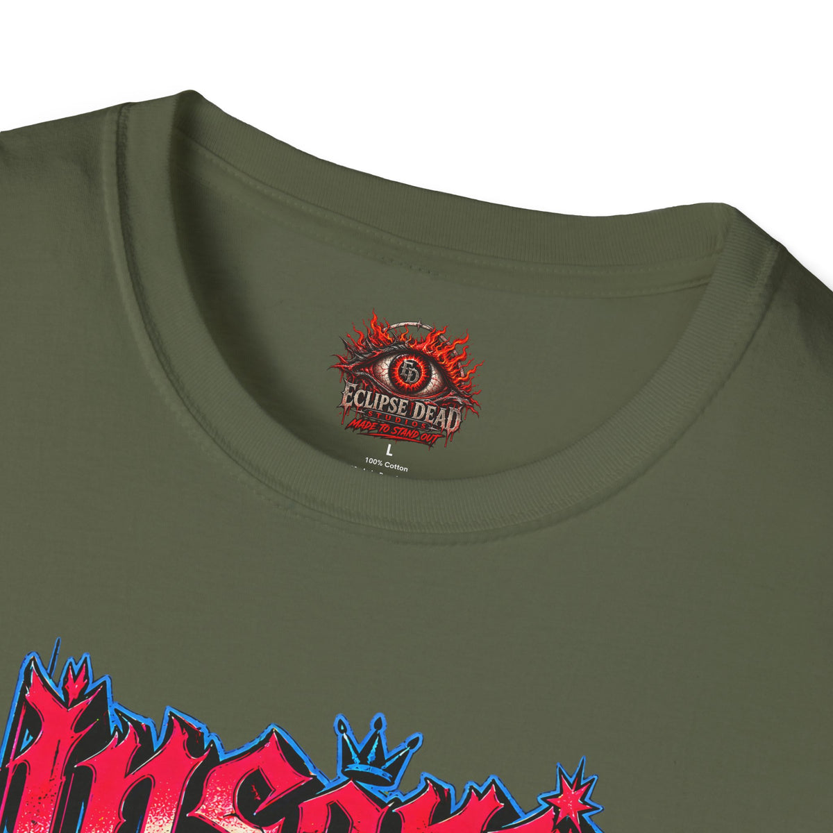 Insane Zombie Graphic Tee — "Good Things Go Crazy" Horror Streetwear