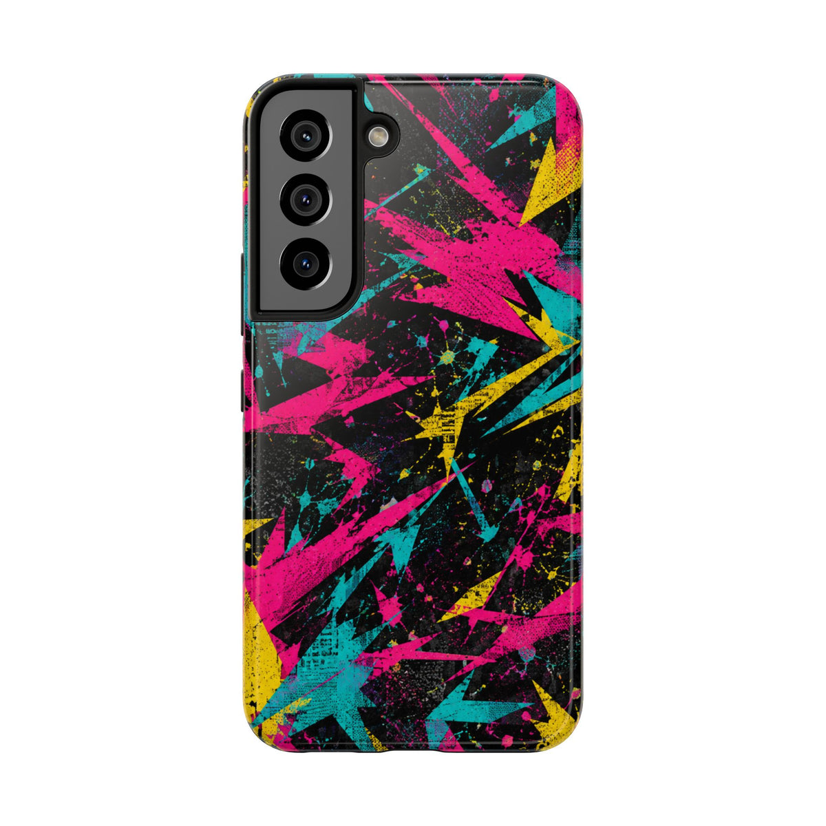 Abstract Neon Splash Tough Phone Case