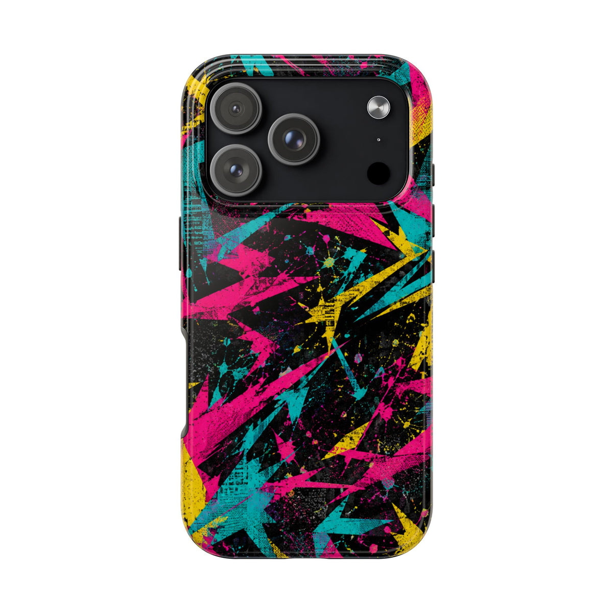 Abstract Neon Splash Tough Phone Case