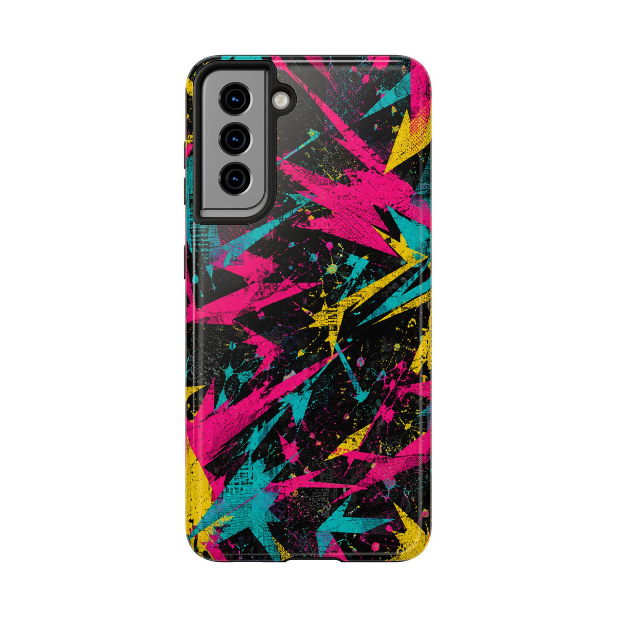 Abstract Neon Splash Tough Phone Case