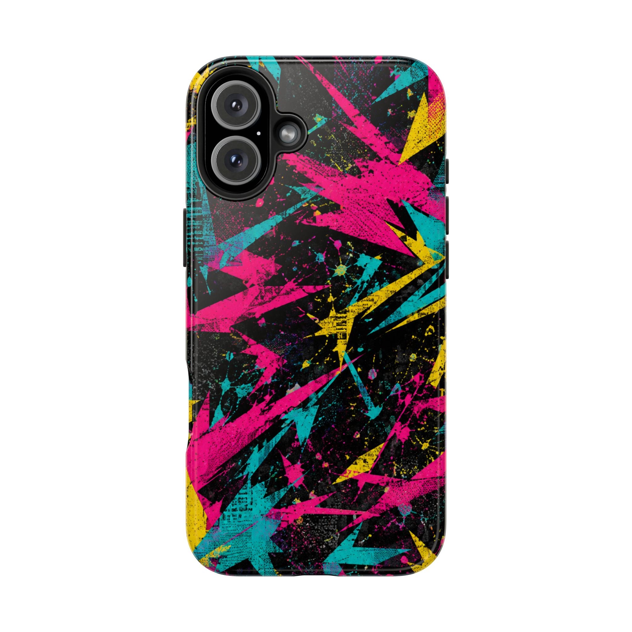 Abstract Neon Splash Tough Phone Case
