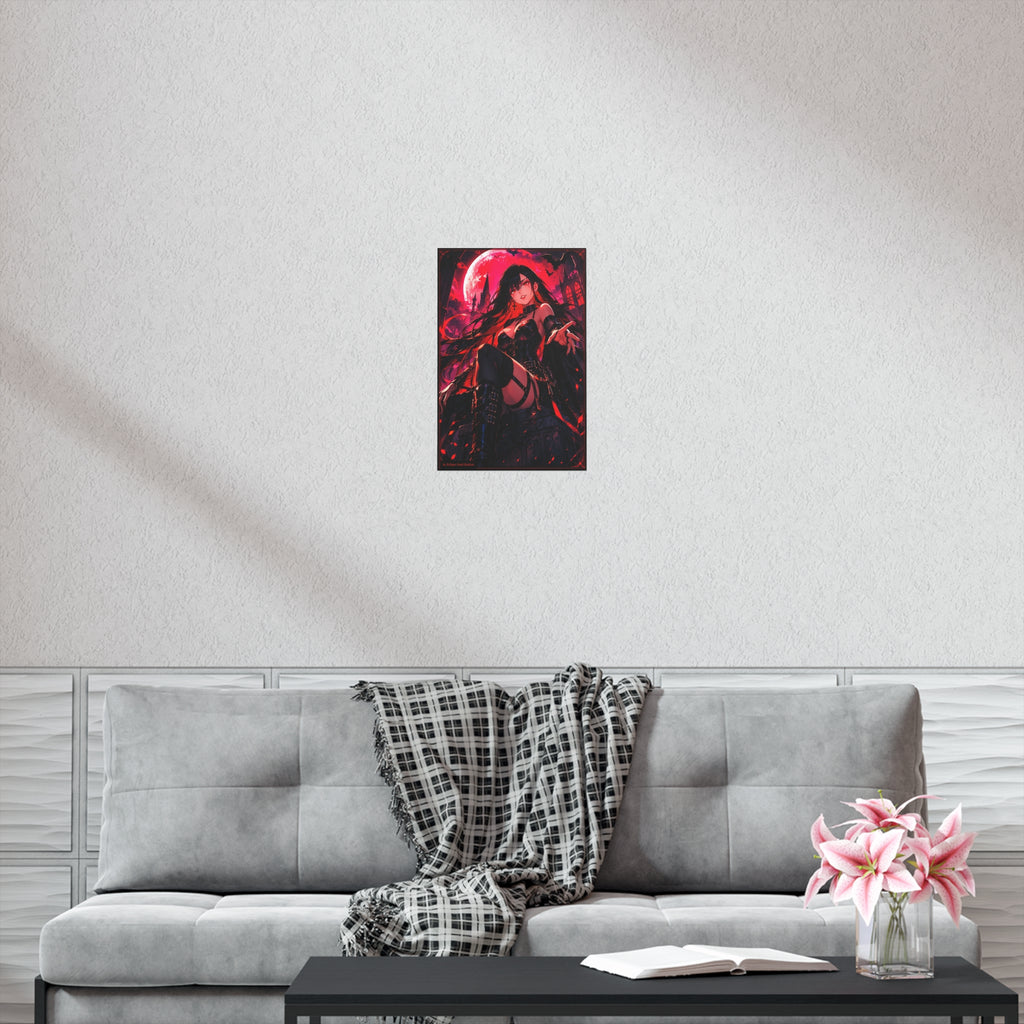 Vampire Queen Anime Poster