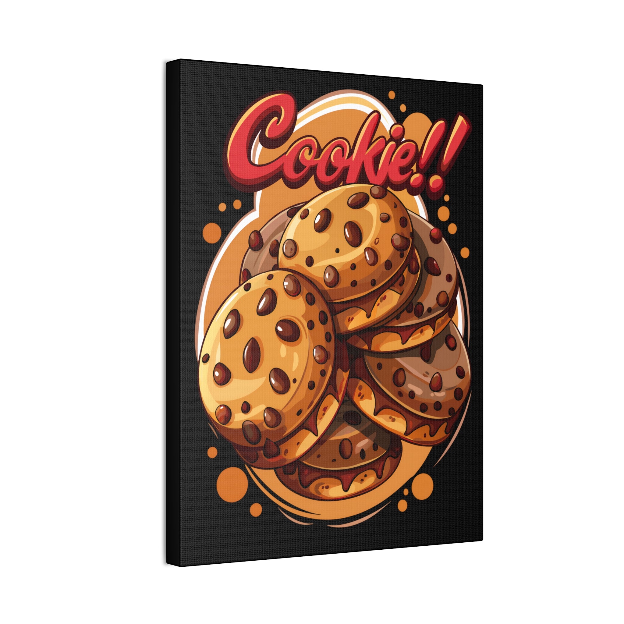 Cookie!! Chocolate Chip Poster Canvas