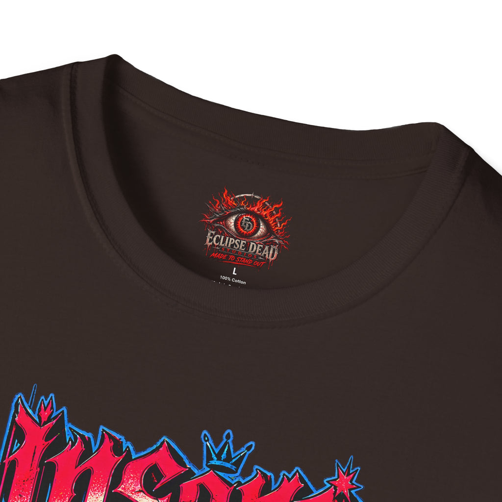 Insane Zombie Graphic Tee — "Good Things Go Crazy" Horror Streetwear