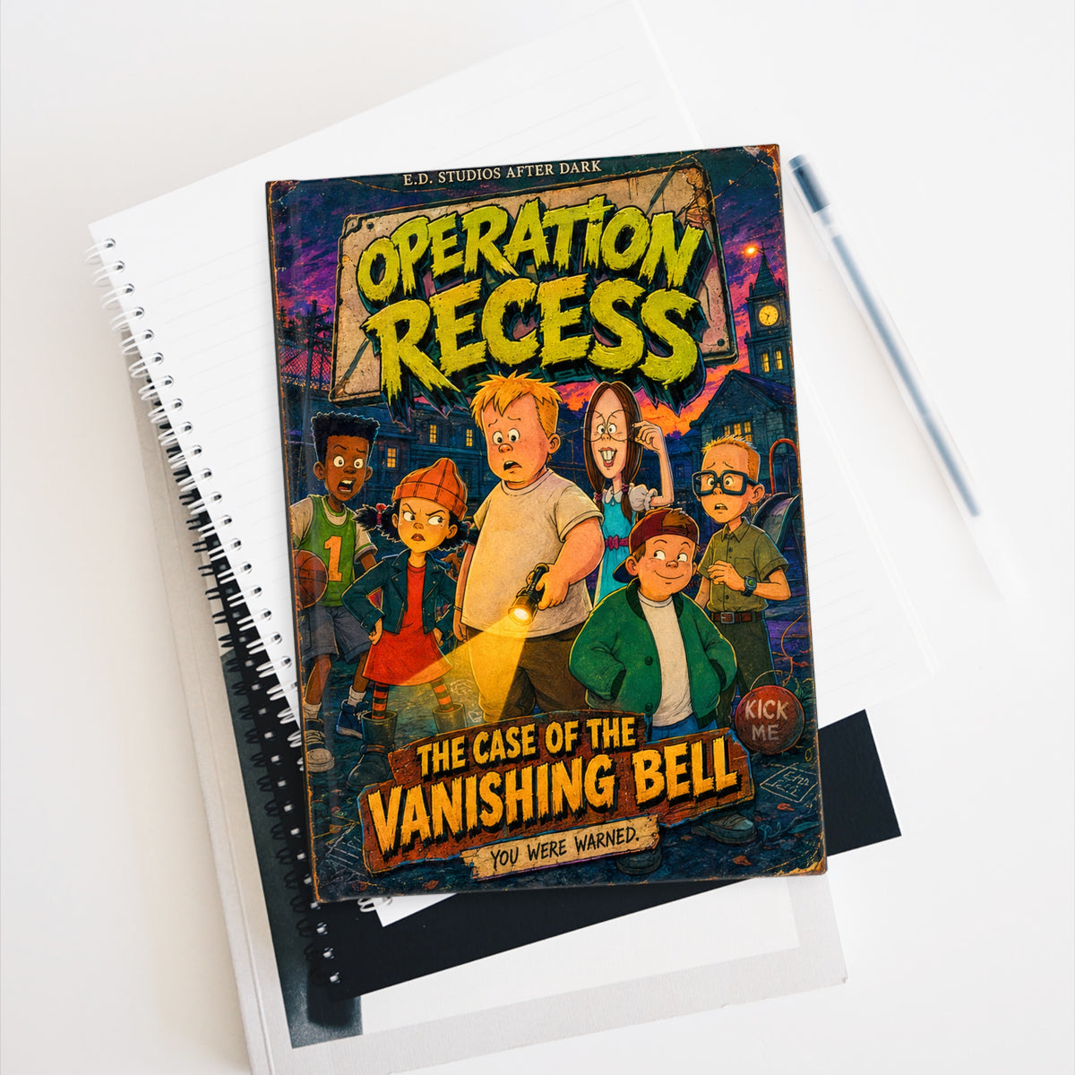 Operation Recess: The Case of the Vanishing Bell Ruled Journal