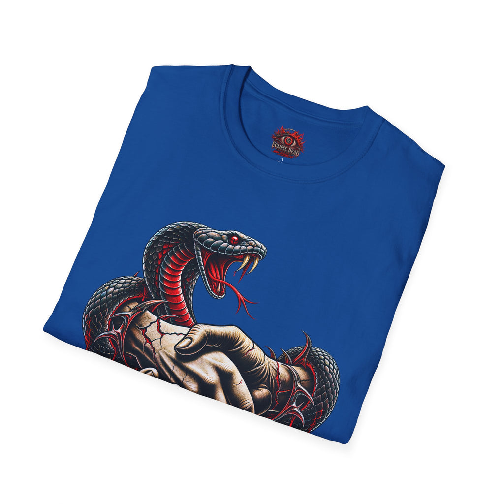 Trust No One T-Shirt — Venomous Serpent Graphic Tee