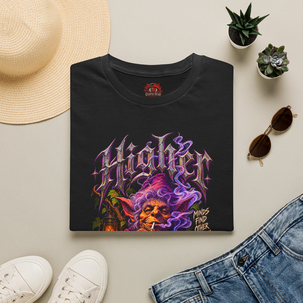 "Higher" Psychedelic Wizard T-Shirt Mystic Smoke