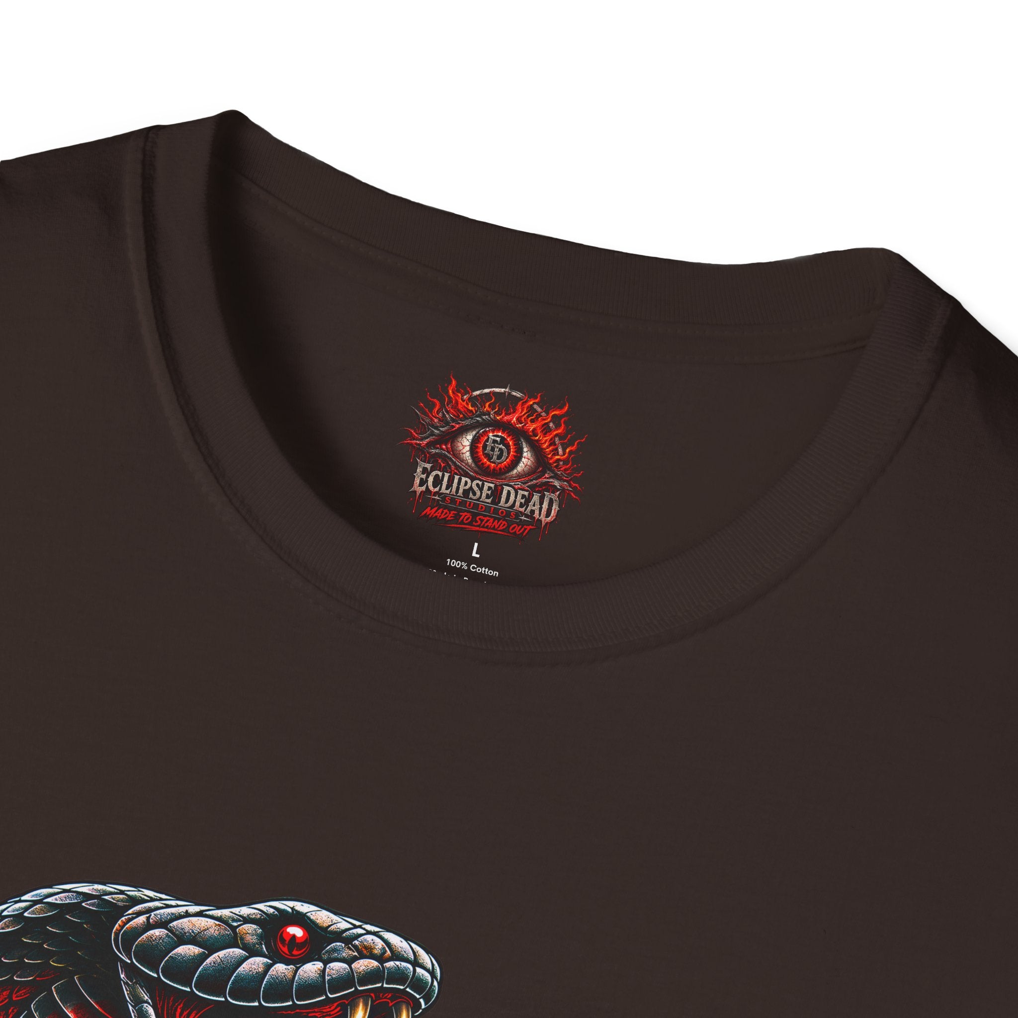 Trust No One T-Shirt — Venomous Serpent Graphic Tee