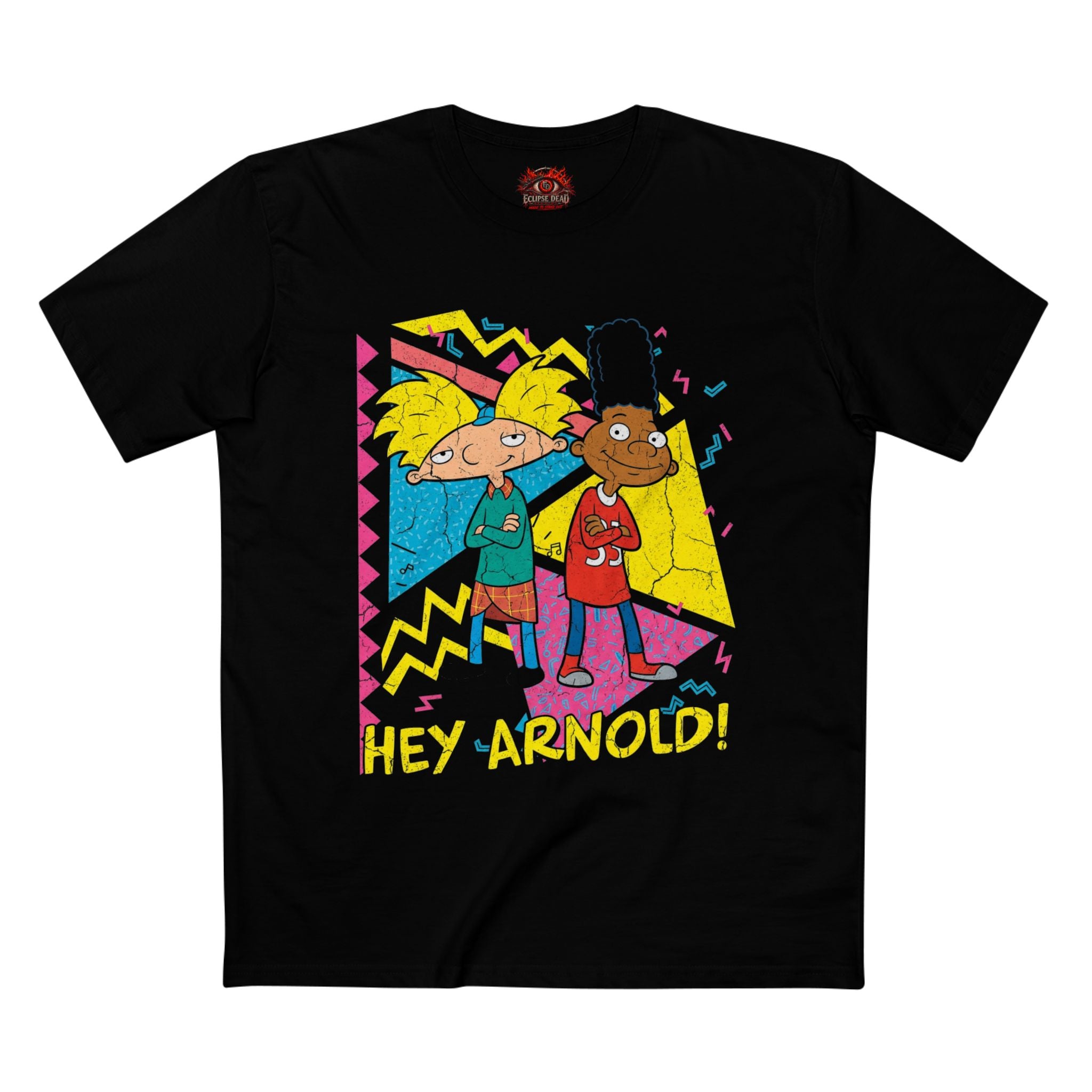 Hey Arnold! Retro 90s Cartoon Graphic Tee