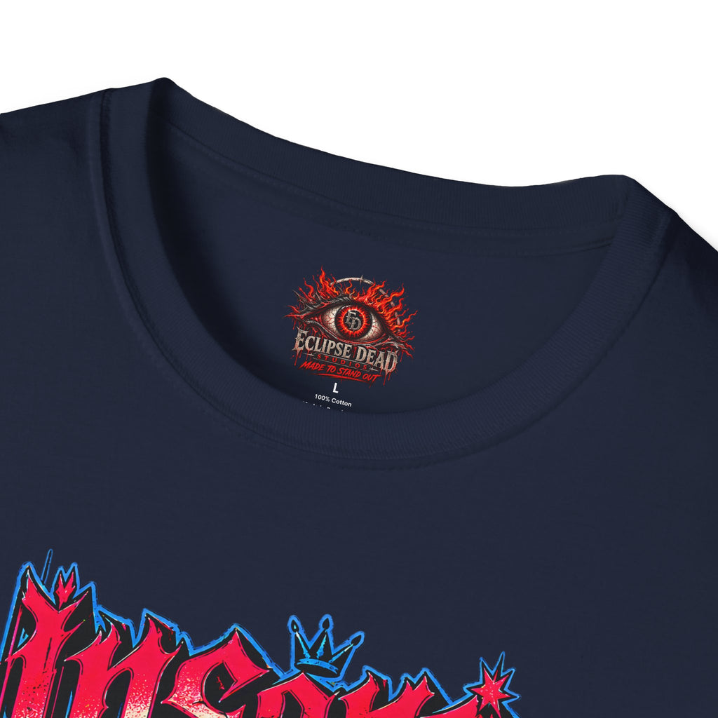 Insane Zombie Graphic Tee — "Good Things Go Crazy" Horror Streetwear