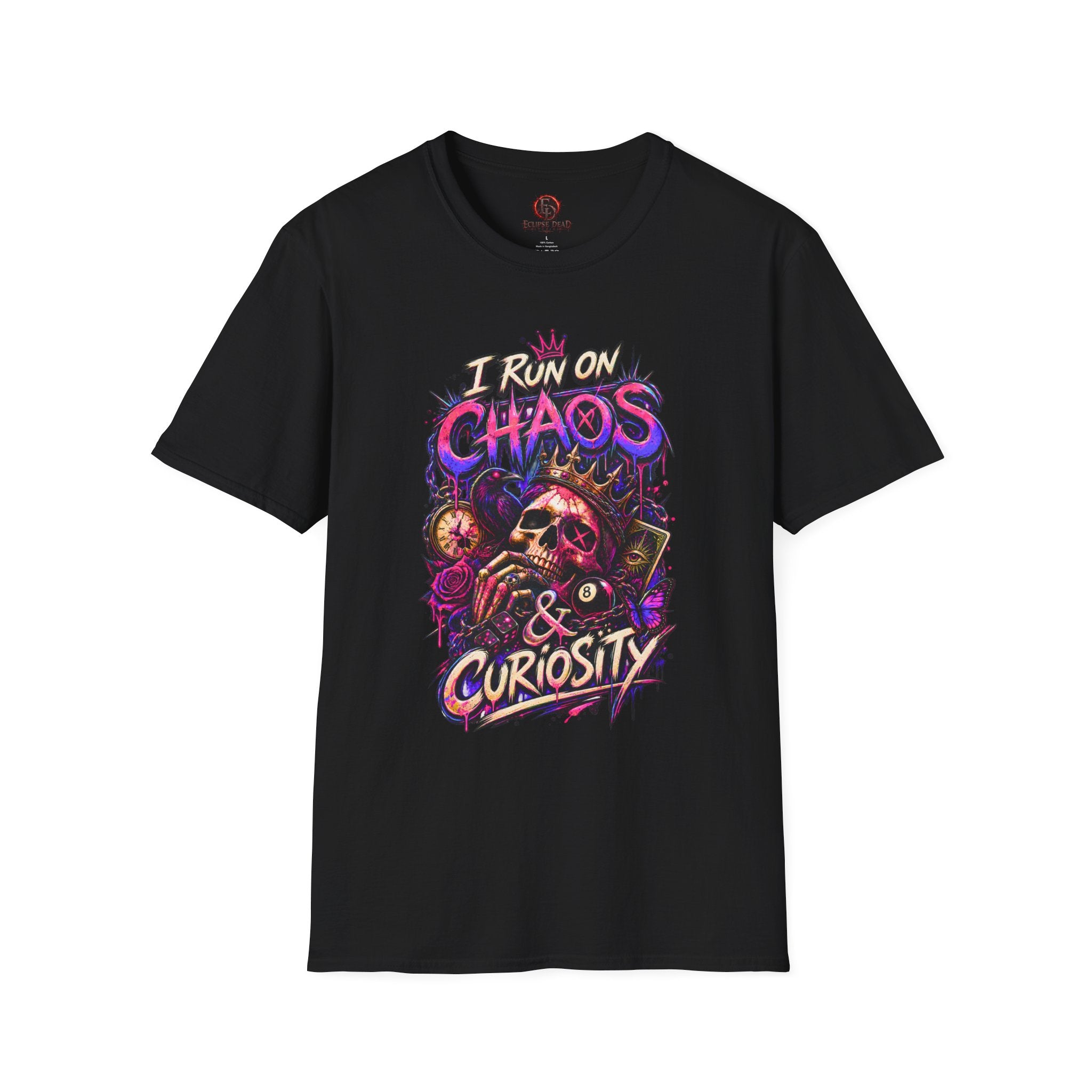 I Run On Chaos & Curiosity T-Shirt