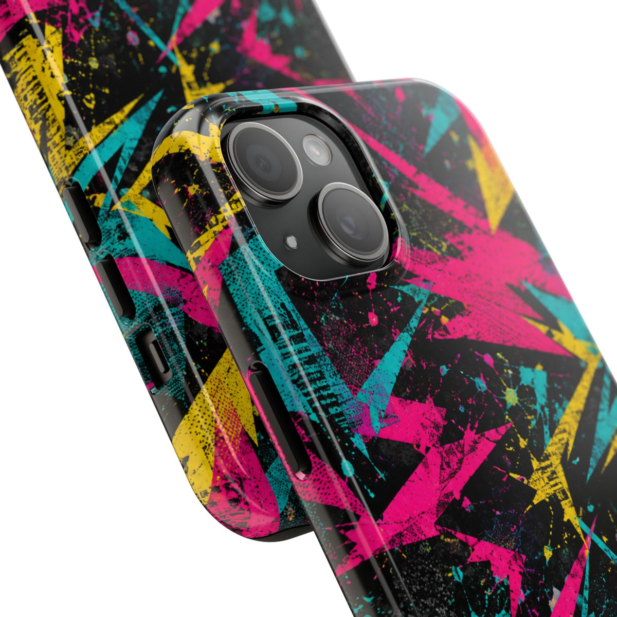 Abstract Neon Splash Tough Phone Case