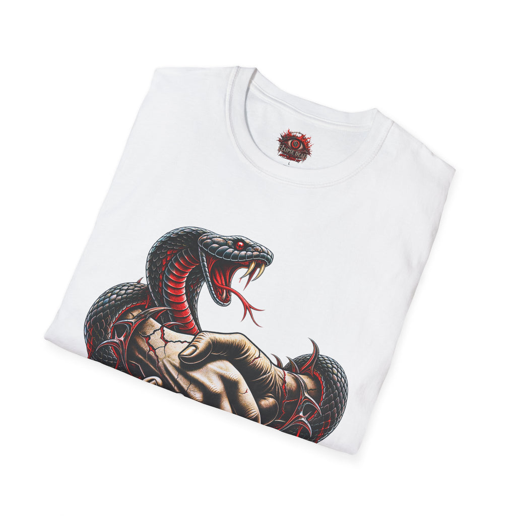 Trust No One T-Shirt — Venomous Serpent Graphic Tee